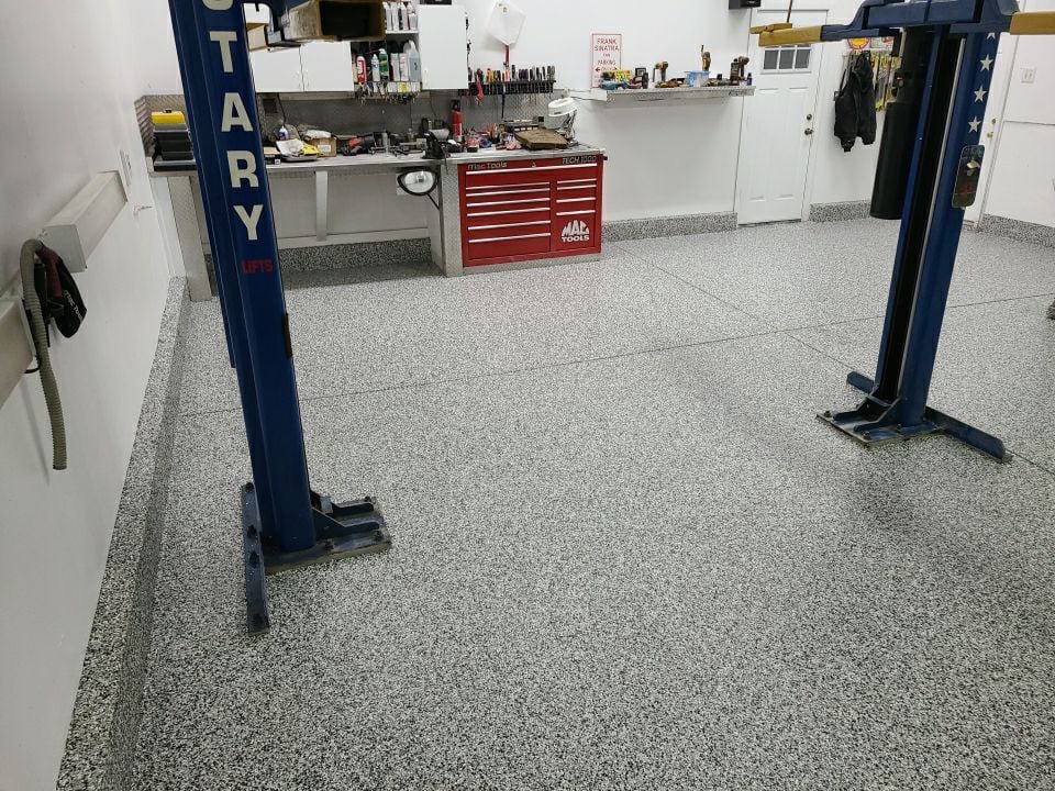Garage flooring