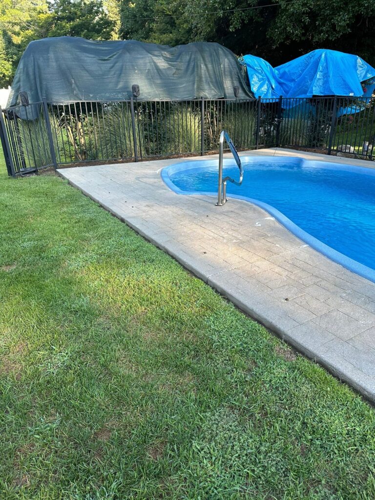 Pool 4 Before