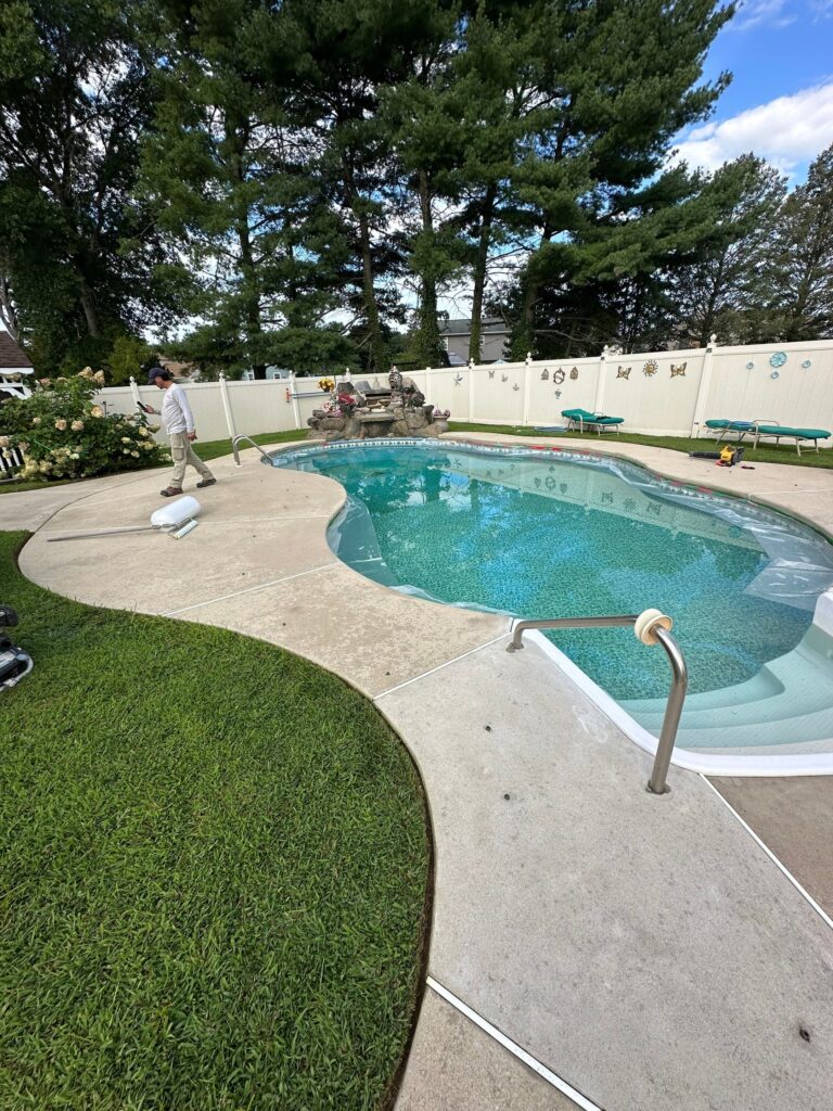 Pool 6 Before