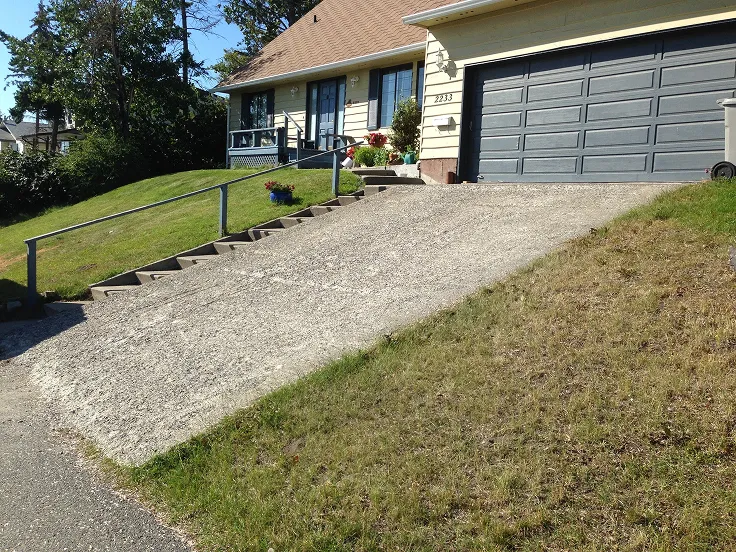 Driveway 3 Before