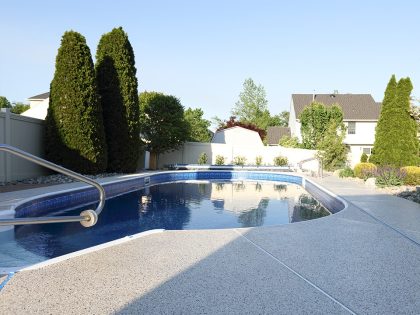 Polyaspartic Floor Coatings in Blackwood, NJ pool deck coating