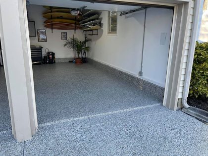 Residential floor coatings