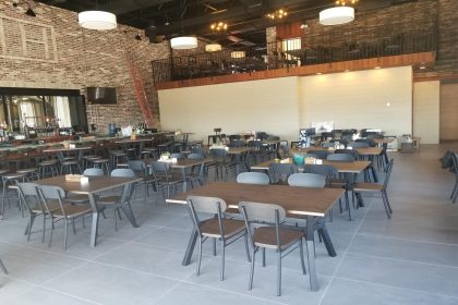 Restaurant epoxy flooring